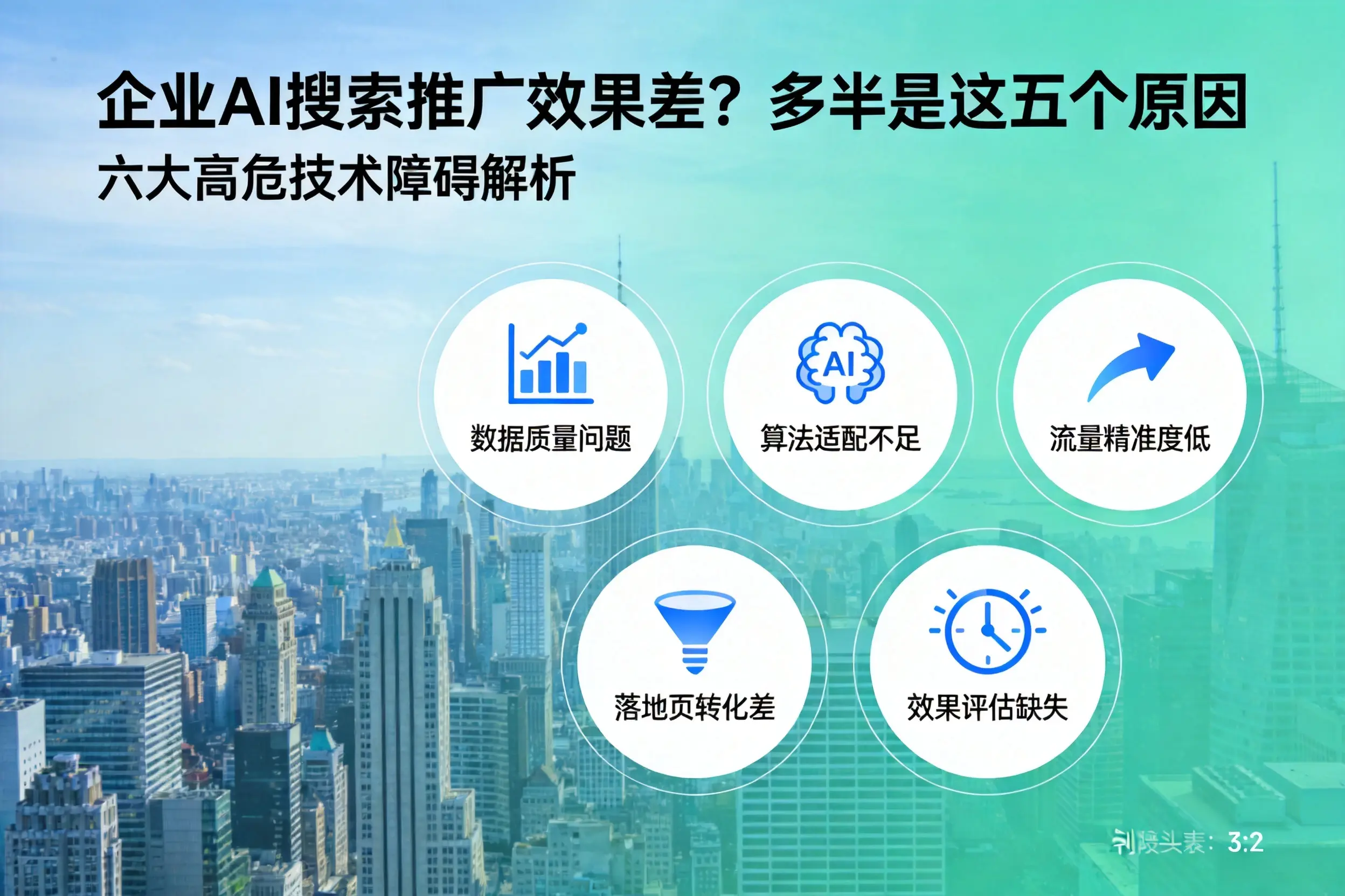 文昌企业AI搜索推广效果差?多半是这五个原因