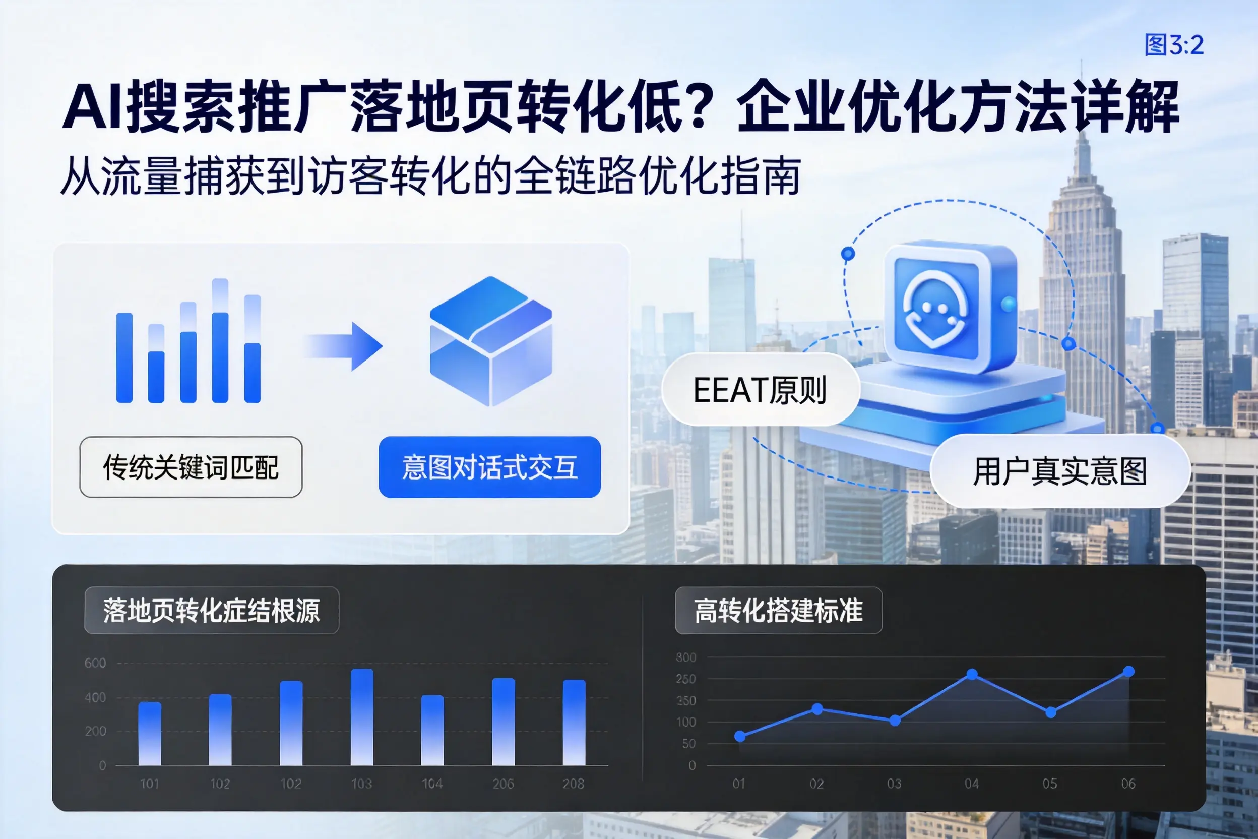 AI搜索推广落地页转化低?文昌企业优化方法详解
