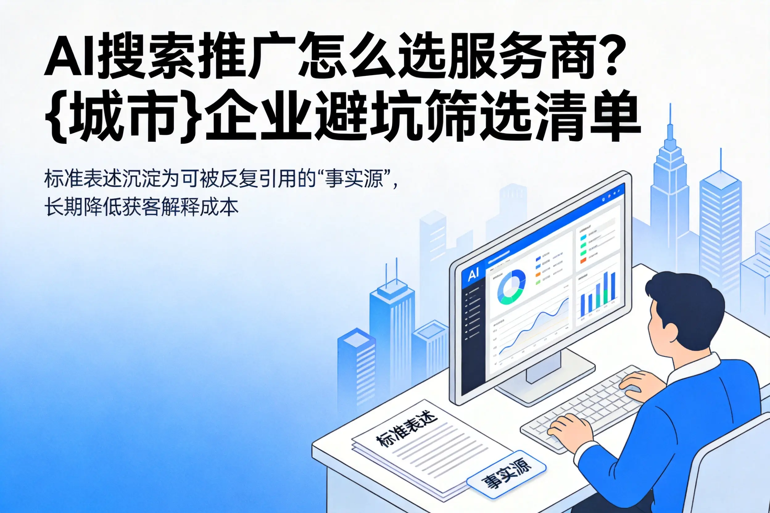AI搜索推广怎么选服务商?文昌企业避坑筛选清单