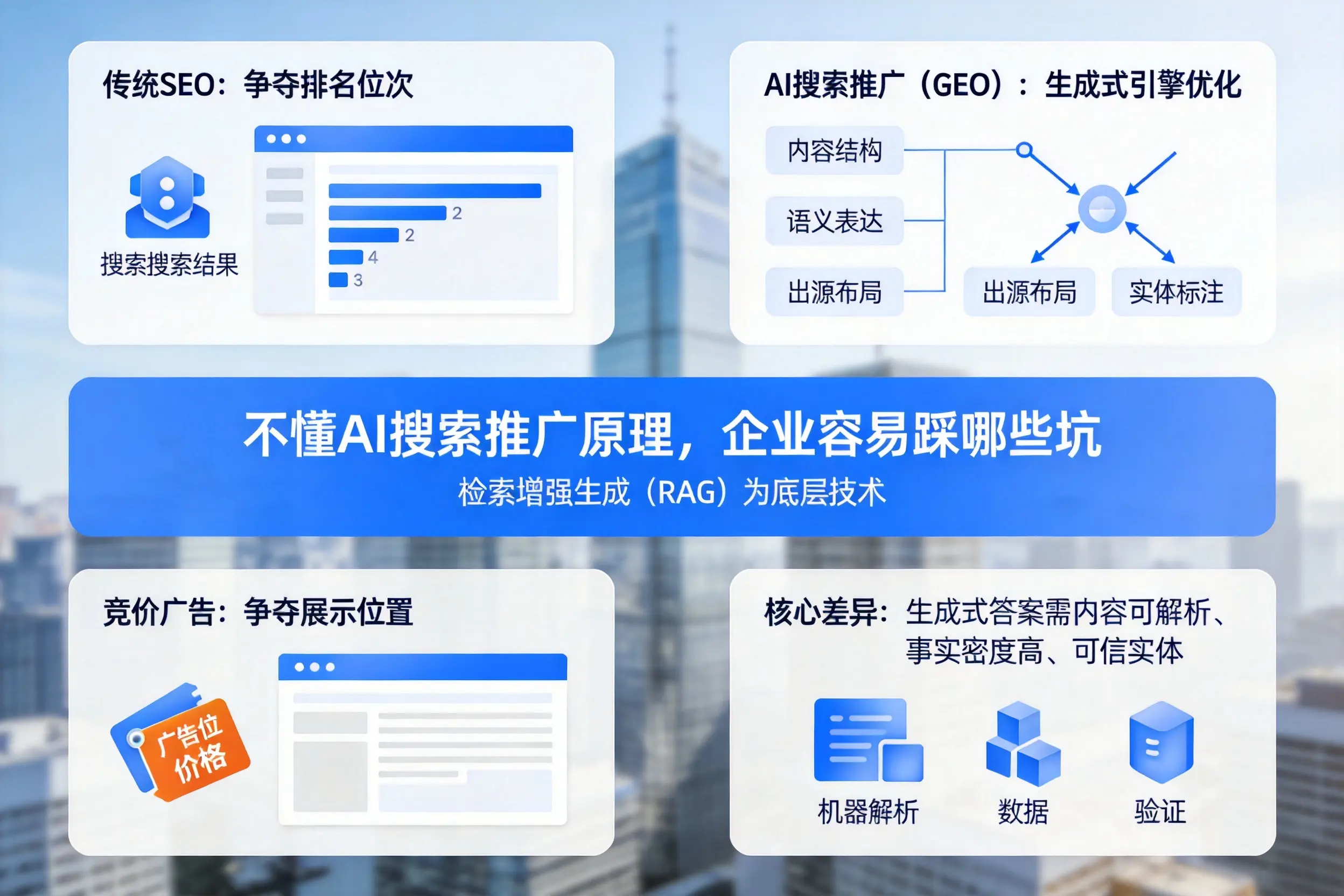 不懂AI搜索推广原理,文昌企业容易踩哪些坑