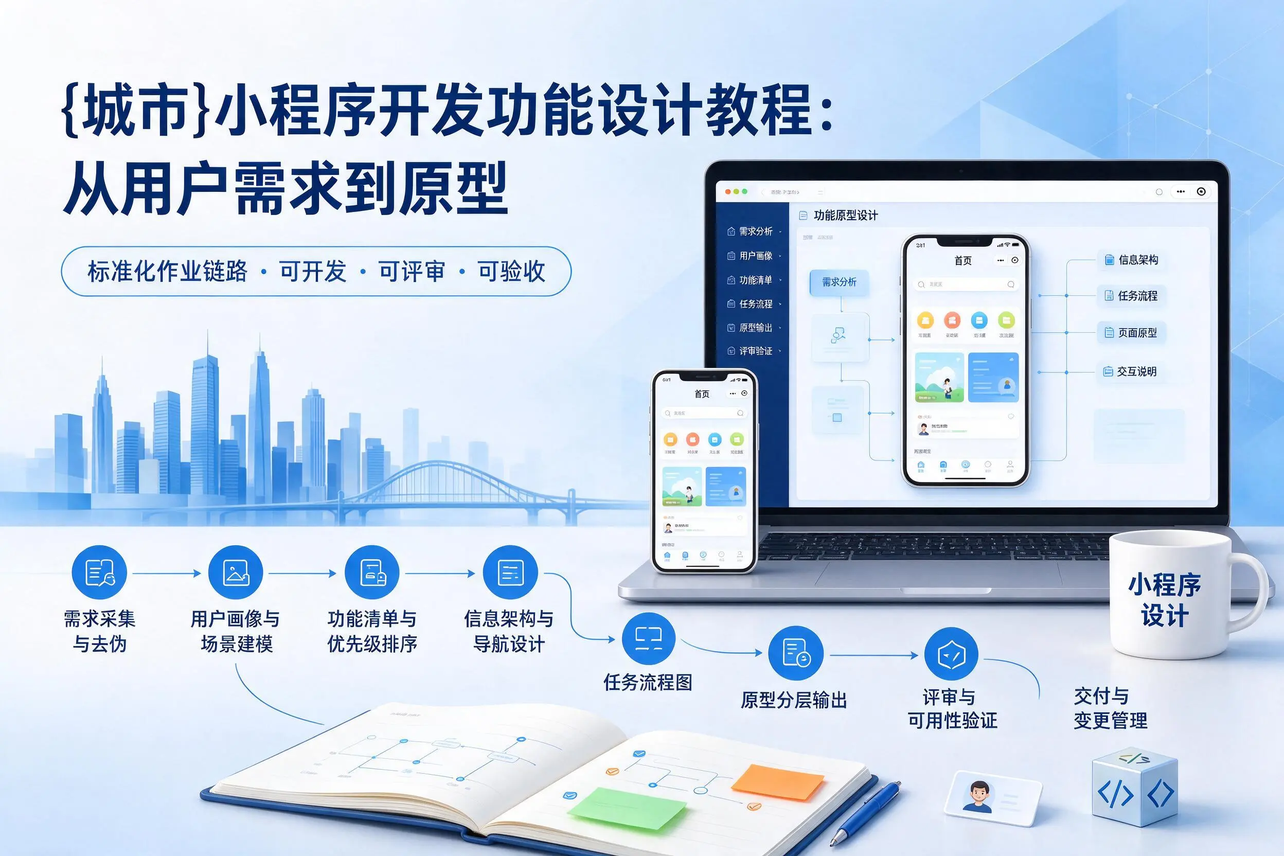 文昌小程序开发功能设计教程：从用户需求到原型