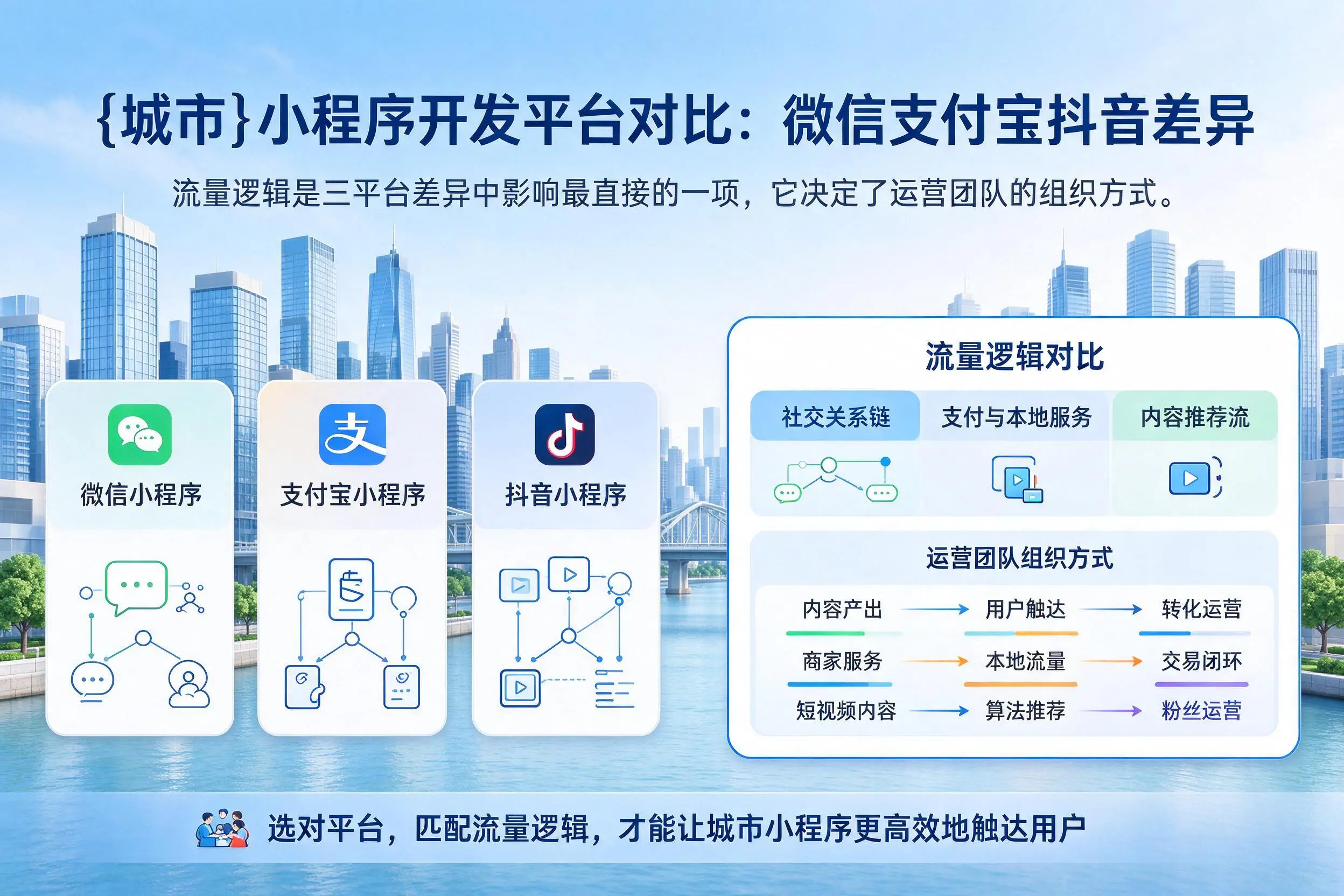 文昌小程序开发平台对比:微信支付宝抖音差异